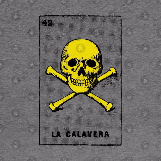 La Calavera ------ Mexican Skull Vintage Design by DankFutura